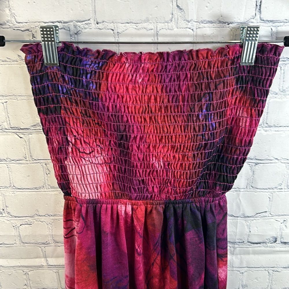 👗 Mossimo Strapless Bathing Suit Cover-Up Dress - Size Small 👗 - Picture 2 of 6